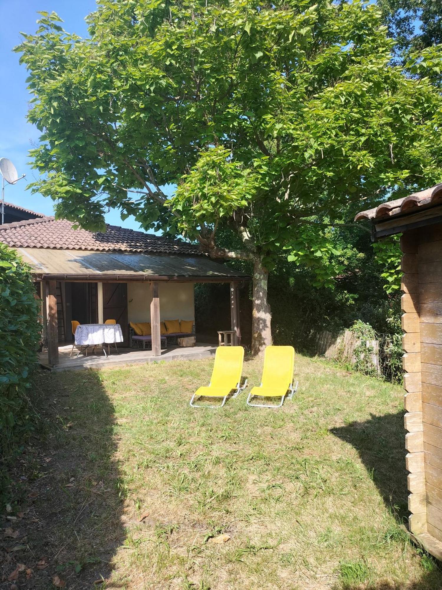 Villa Studio Equipe Terrasse Et Jardin à Vielle-Saint-Girons Extérieur photo